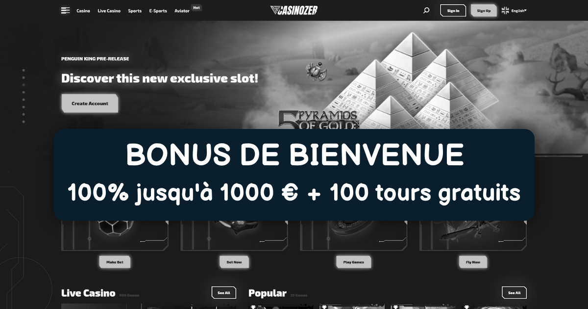 Casinozer Casino France