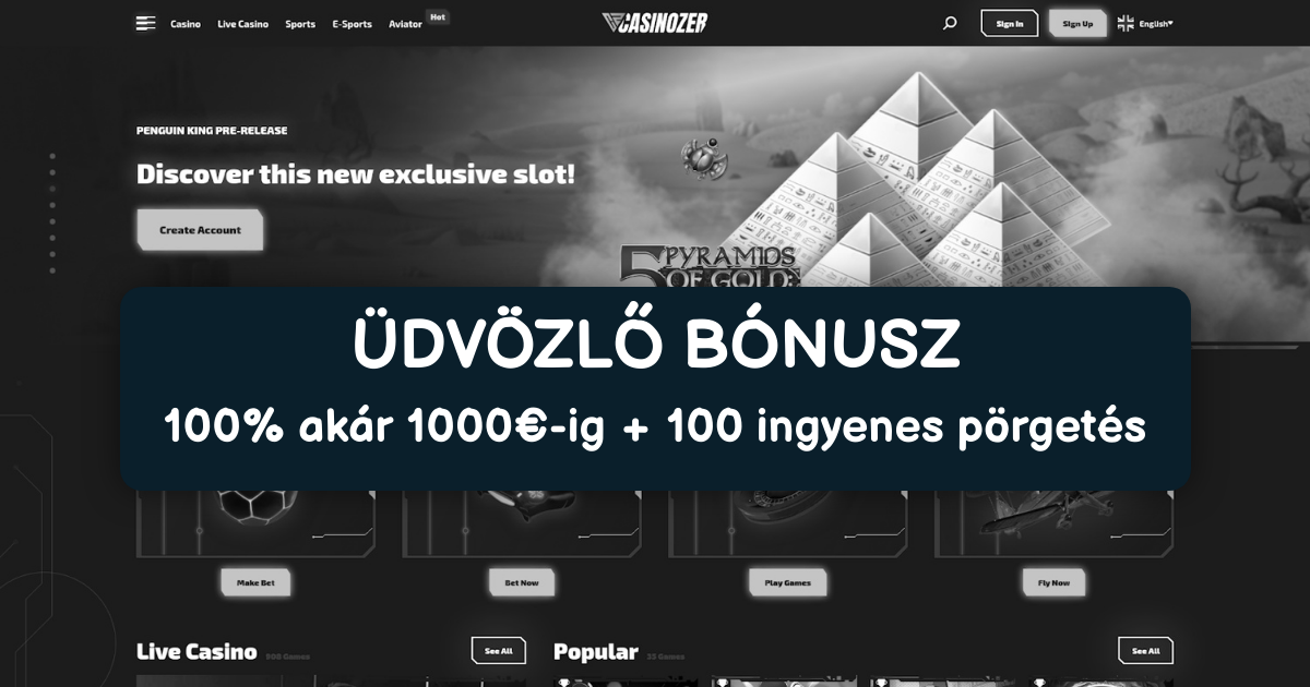 Casinozer Casino Magyarország