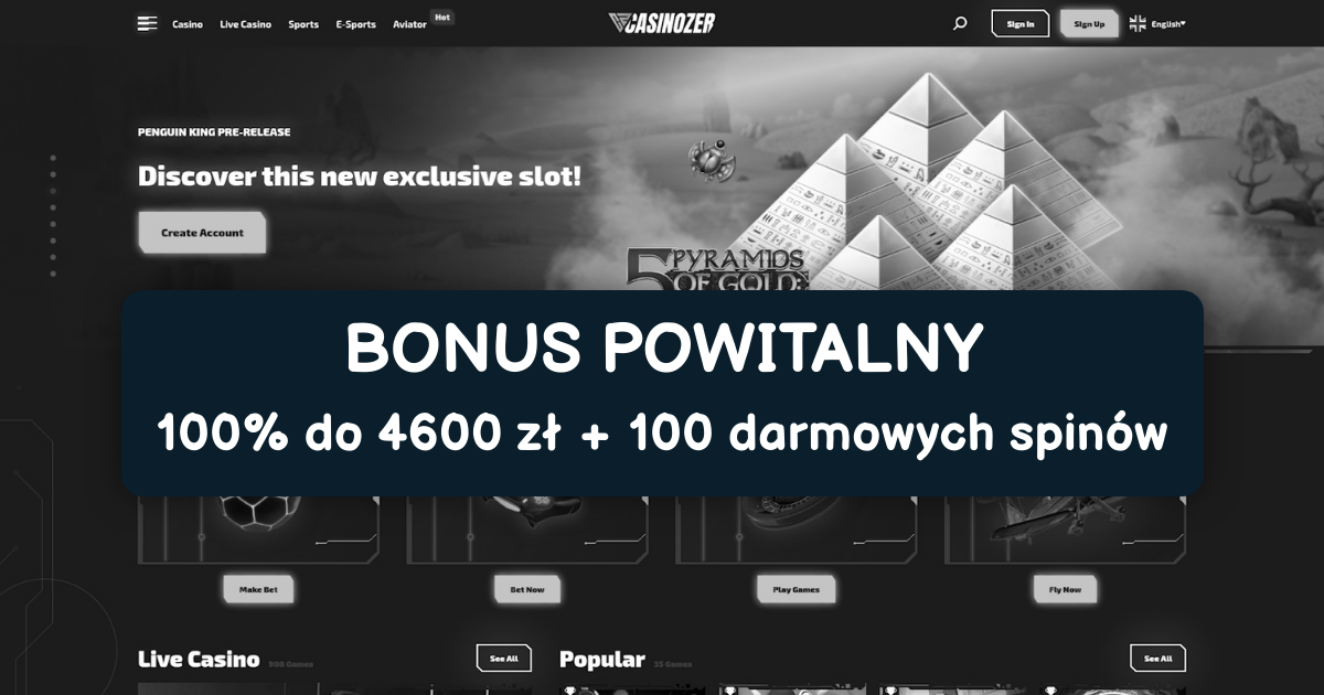 Casinozer Casino Polska